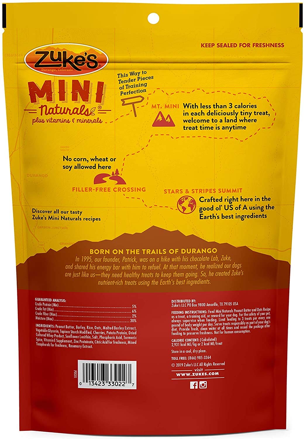 Pet Faves Zuke Minis peanut butter treats close-up showing chewy texture and aroma.