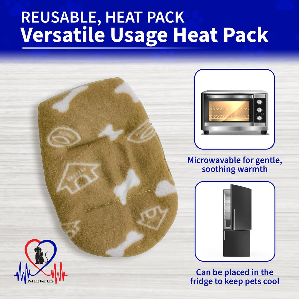 Pet Fit For Life heartbeat-toy-reusable-heat-pack keeps warmth available without frequent replacements.