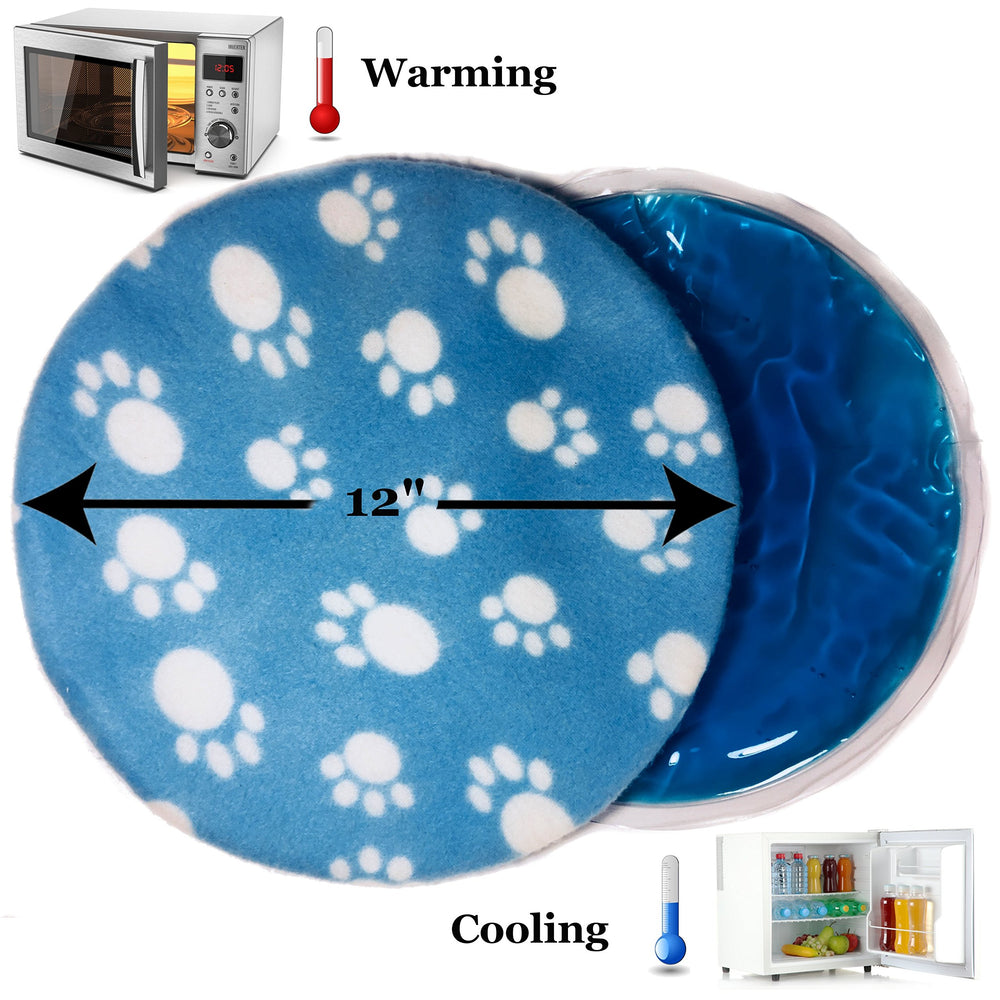 Pet Fit For Life Snuggle Soft Pad microwave-heat shows easy warmth for chilly days