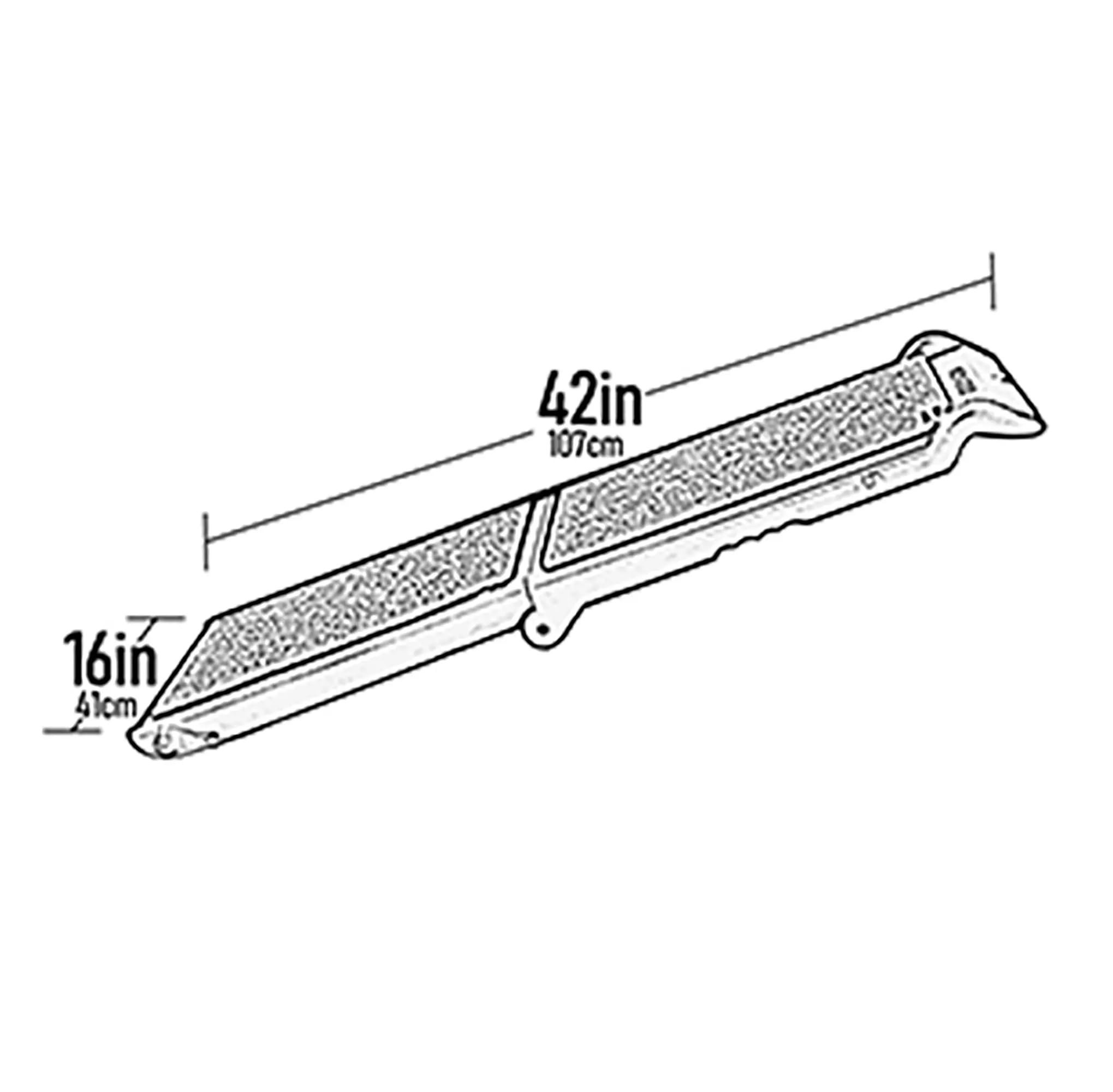 Pet Gear supertraX ramp traction mat close-up for secure footing