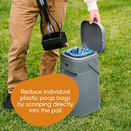Pet Genie Pail included-square-refill-bag offers extended usage up to two months.