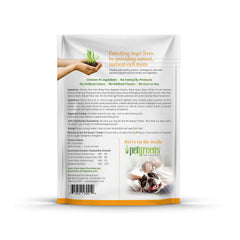 Pet Greens supergreens blend highlights digestive health support.