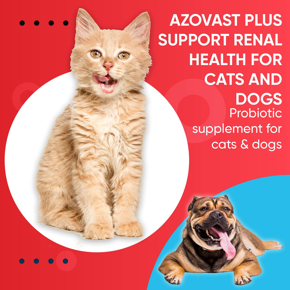 Pet Health Pharma Azovast Plus helps manage renal toxins naturally