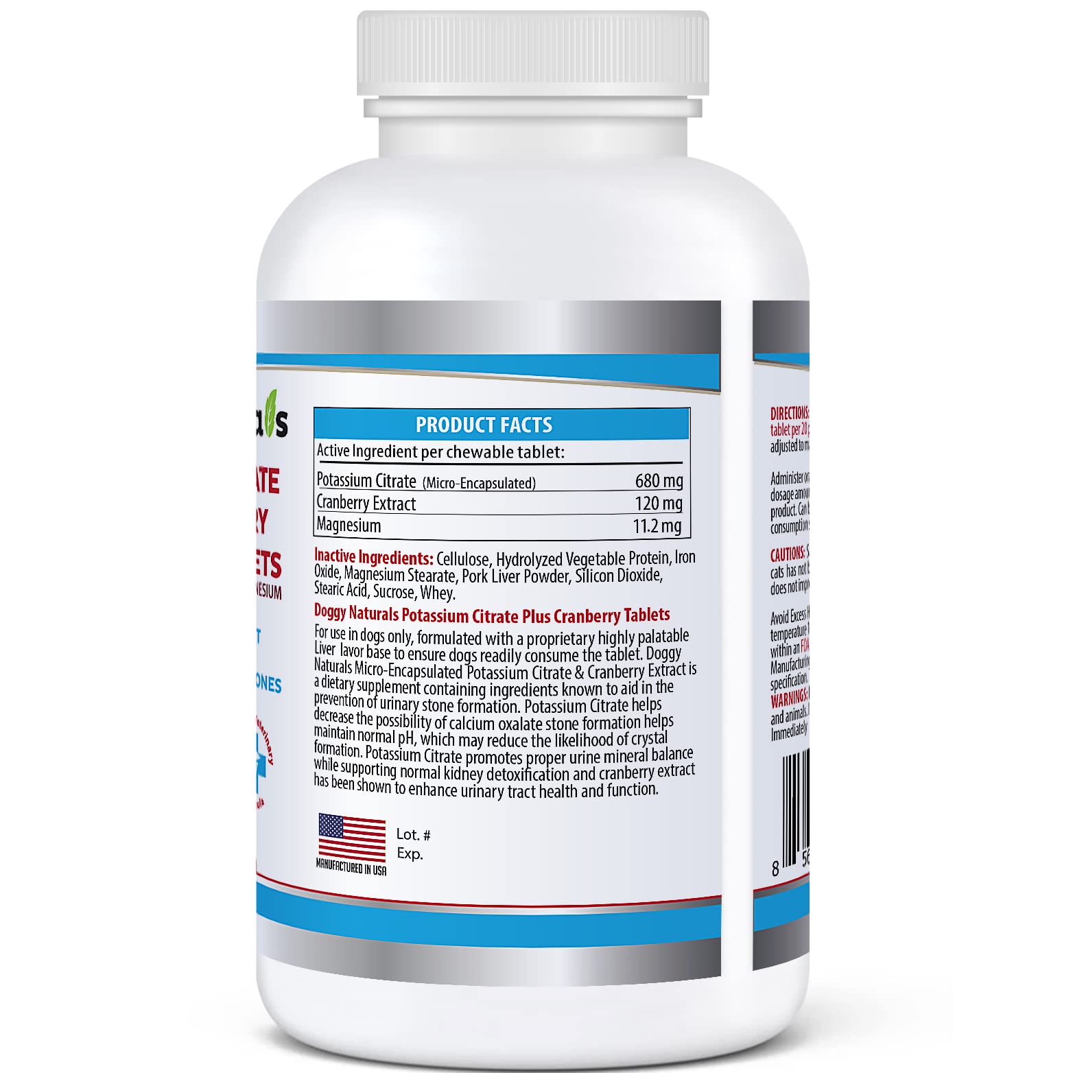 Pet Health Pharma cranberry extract for urinary health support.