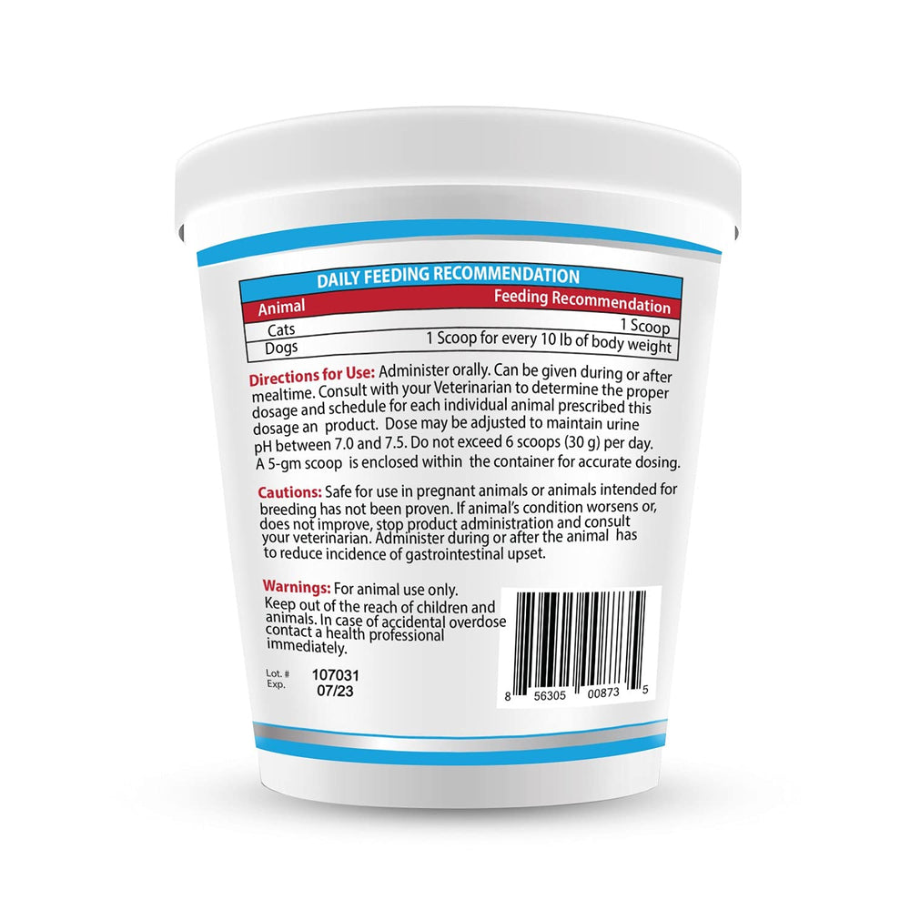 Pet Health Pharma packaging conveys reliable daily urinary care for cats and dogs