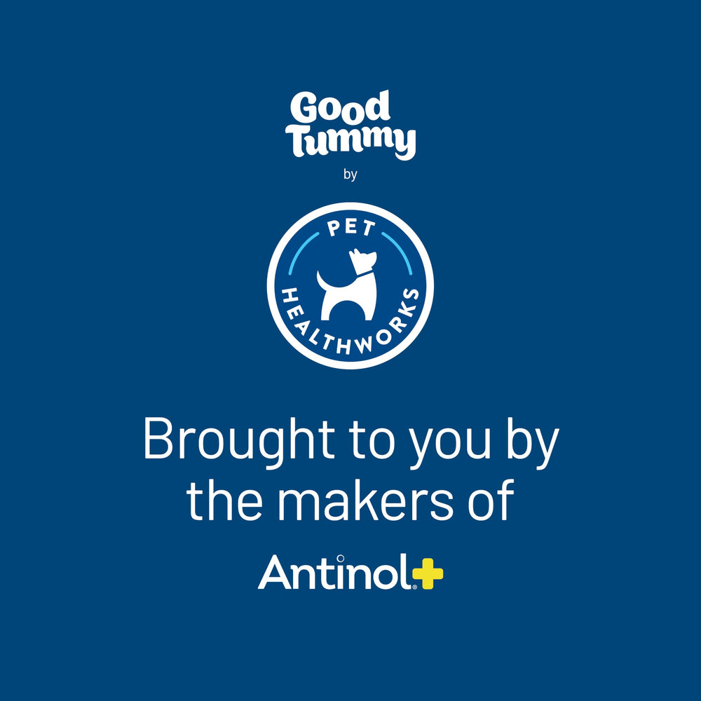 Pet HealthWorks Good Tummy cold extrusion process preserves potency.