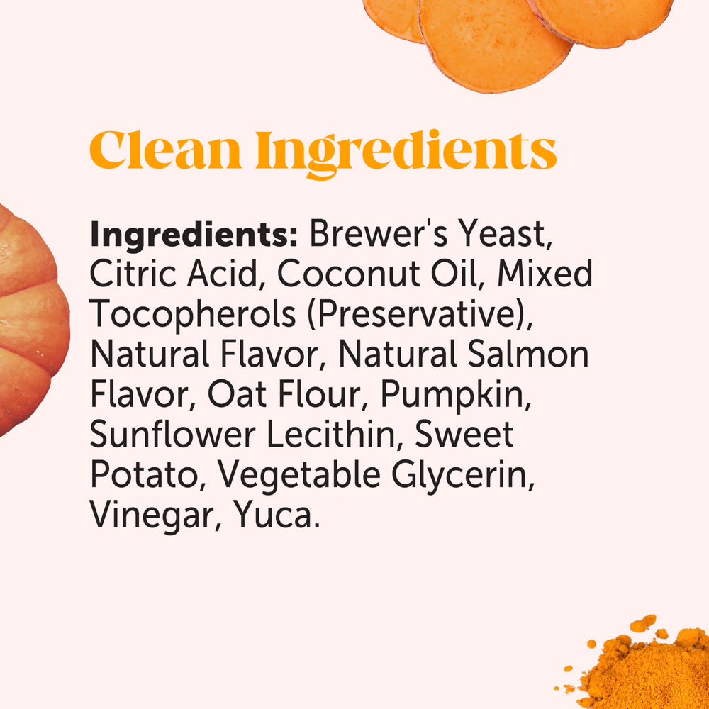 Pet Honesty Allergy Skin Health chews dog coat shine after regular use.