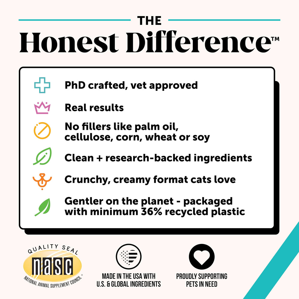 Pet Honesty Apoyo ante la ansiedad por separación para gatos