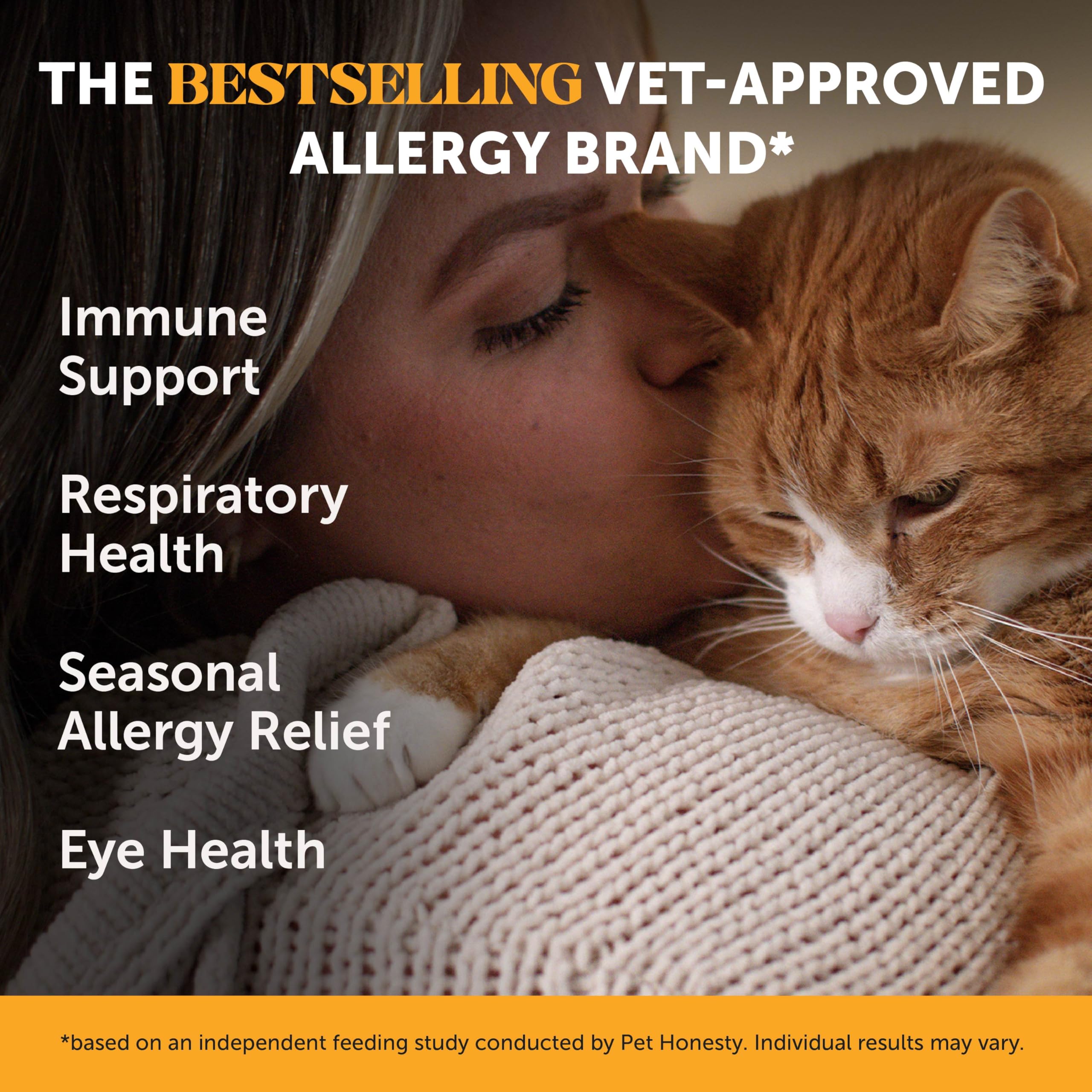 Pet Honesty Cat Immune Support Lysine crunchy-creamy treat appealing to cats