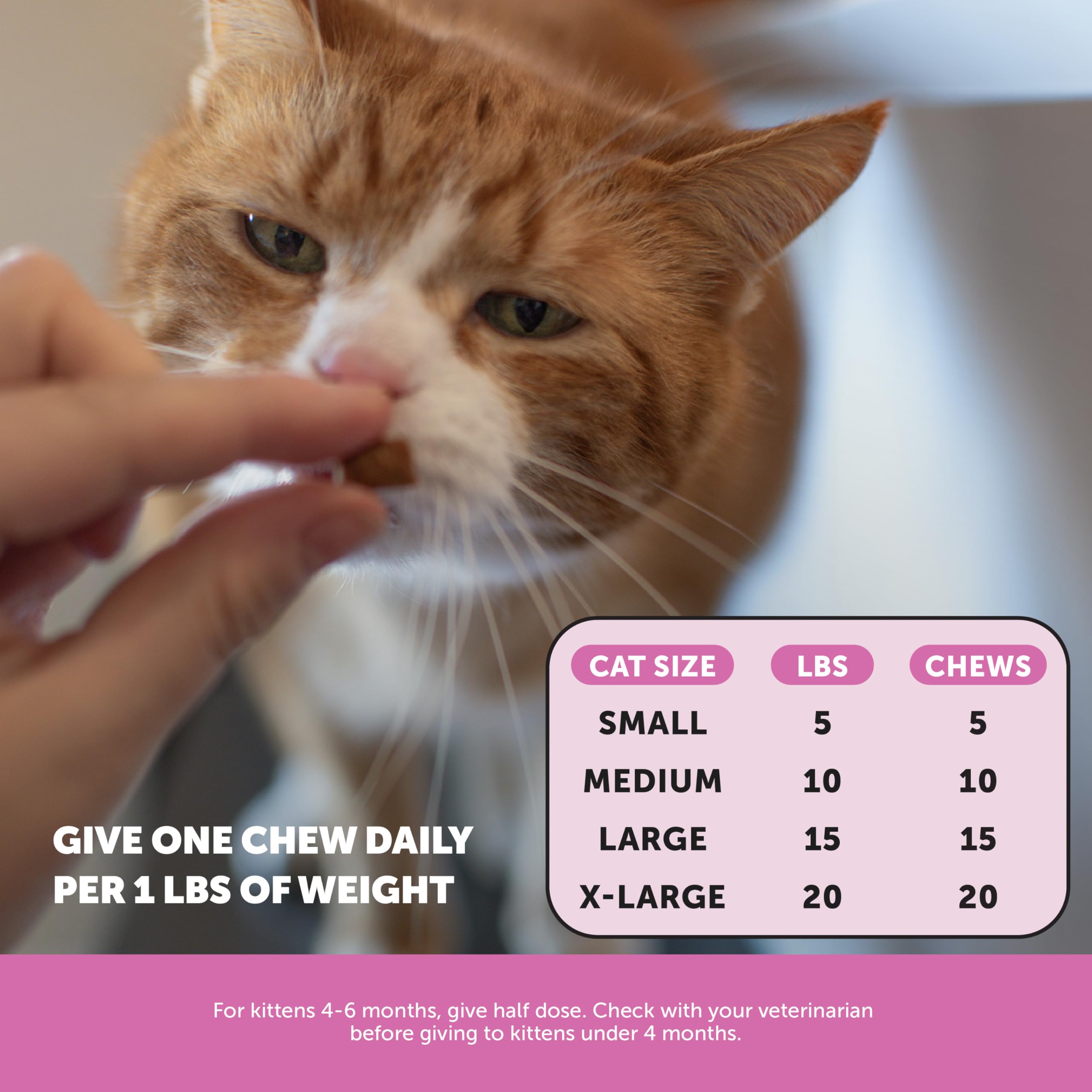 Pet Honesty cat multivitamin chews omega-3 sources include fish oil and flaxseed.