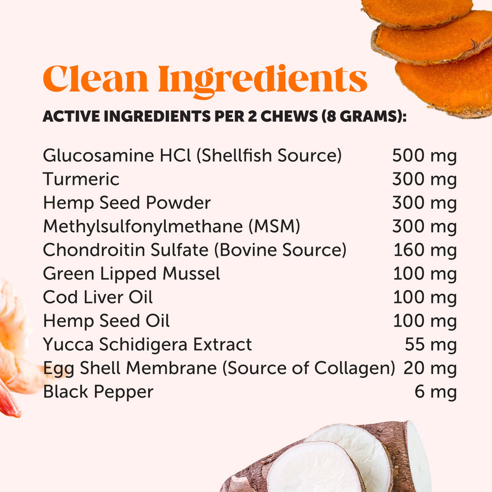 Pet Honesty hemp oil powder dog treats on shelf highlights natural ingredients