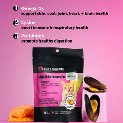 Pet Honesty lisina: apoyo inmune y salud respiratoria para gatos