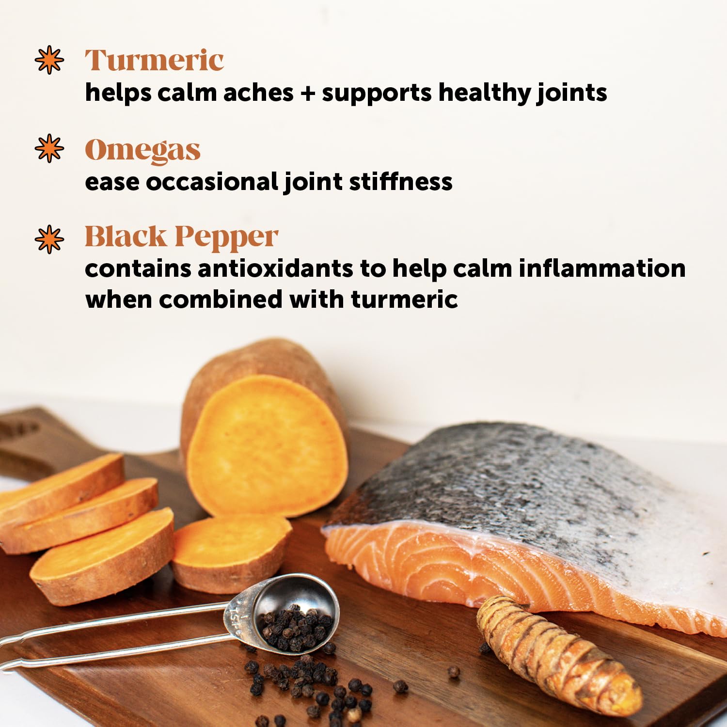 Pet Honesty Omega-3 fish oil soft chews illustration of coat-friendly wellness