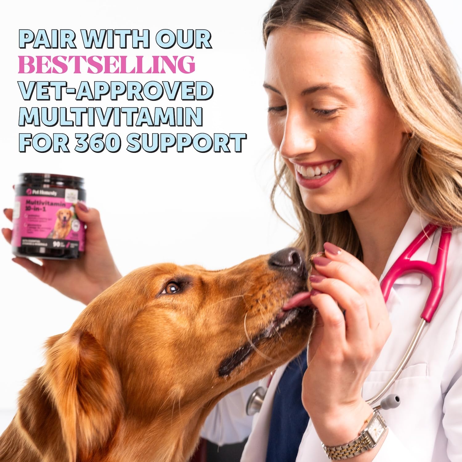 Pet Honesty Omega-3 packaging uses recycled materials for eco-friendly packaging.