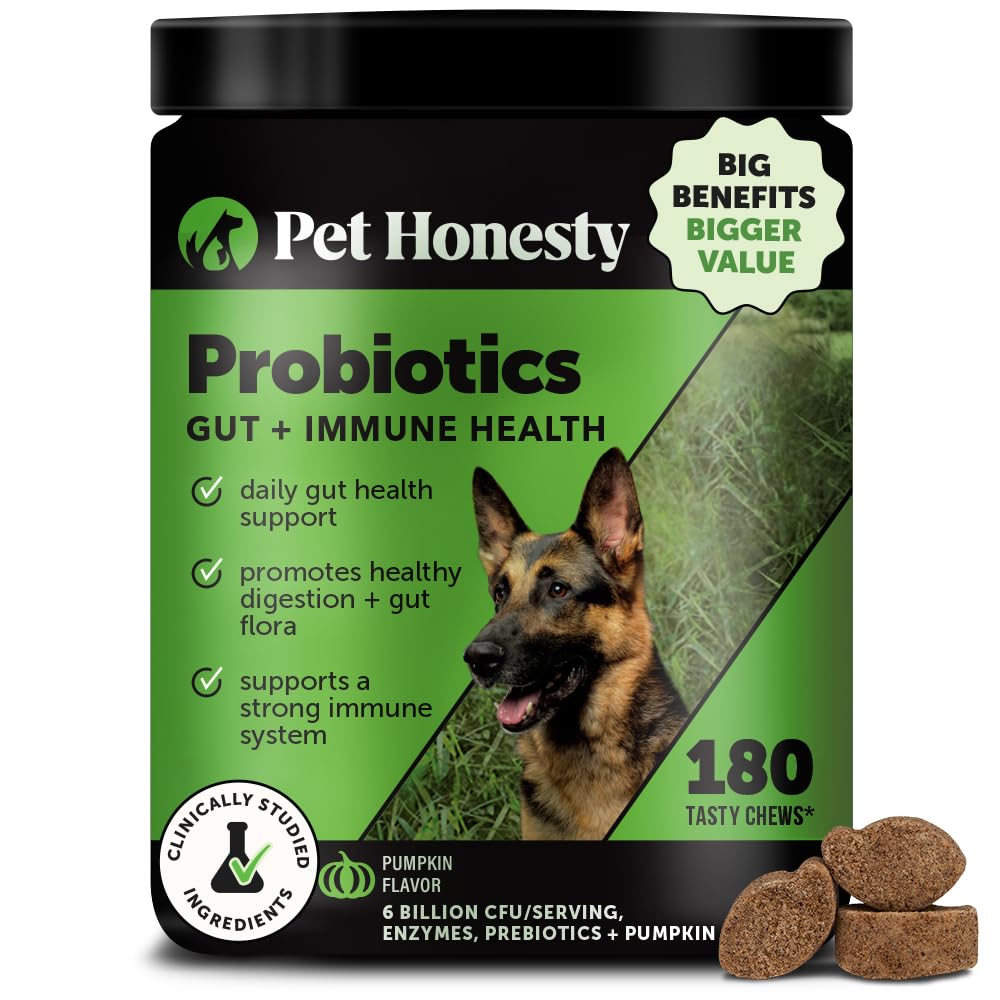 Pet Honesty digestive chews for dogs support gut health and nutrient absorption