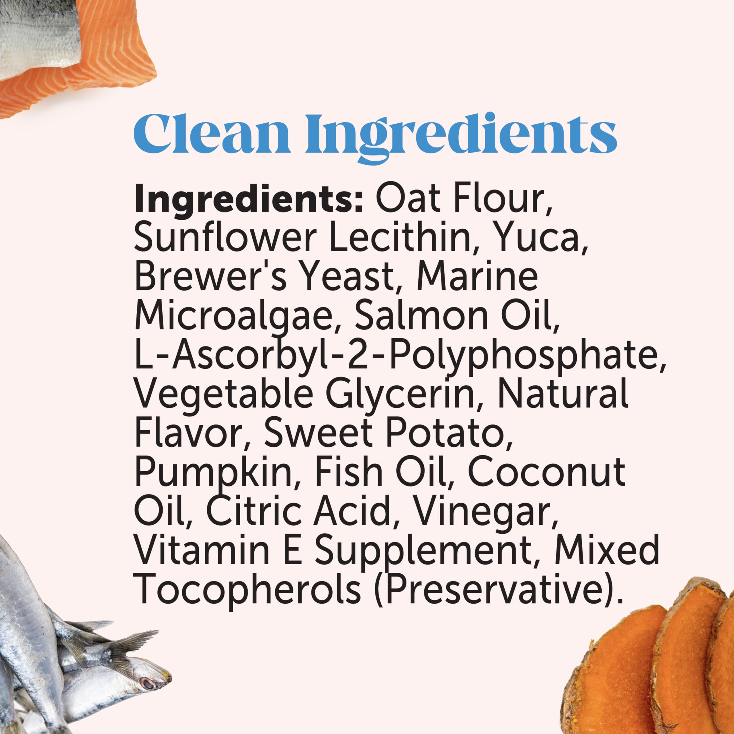 Pet Honesty Skin Health Salmon Chews soft texture invites chewy biting for dogs