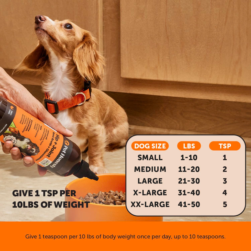 Pet Honesty twist-cap doser demonstrates mess-free, precise serving.
