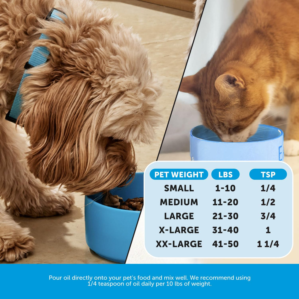 Pet Honesty no fish odor bottle demonstrates odor-free supplement for meals