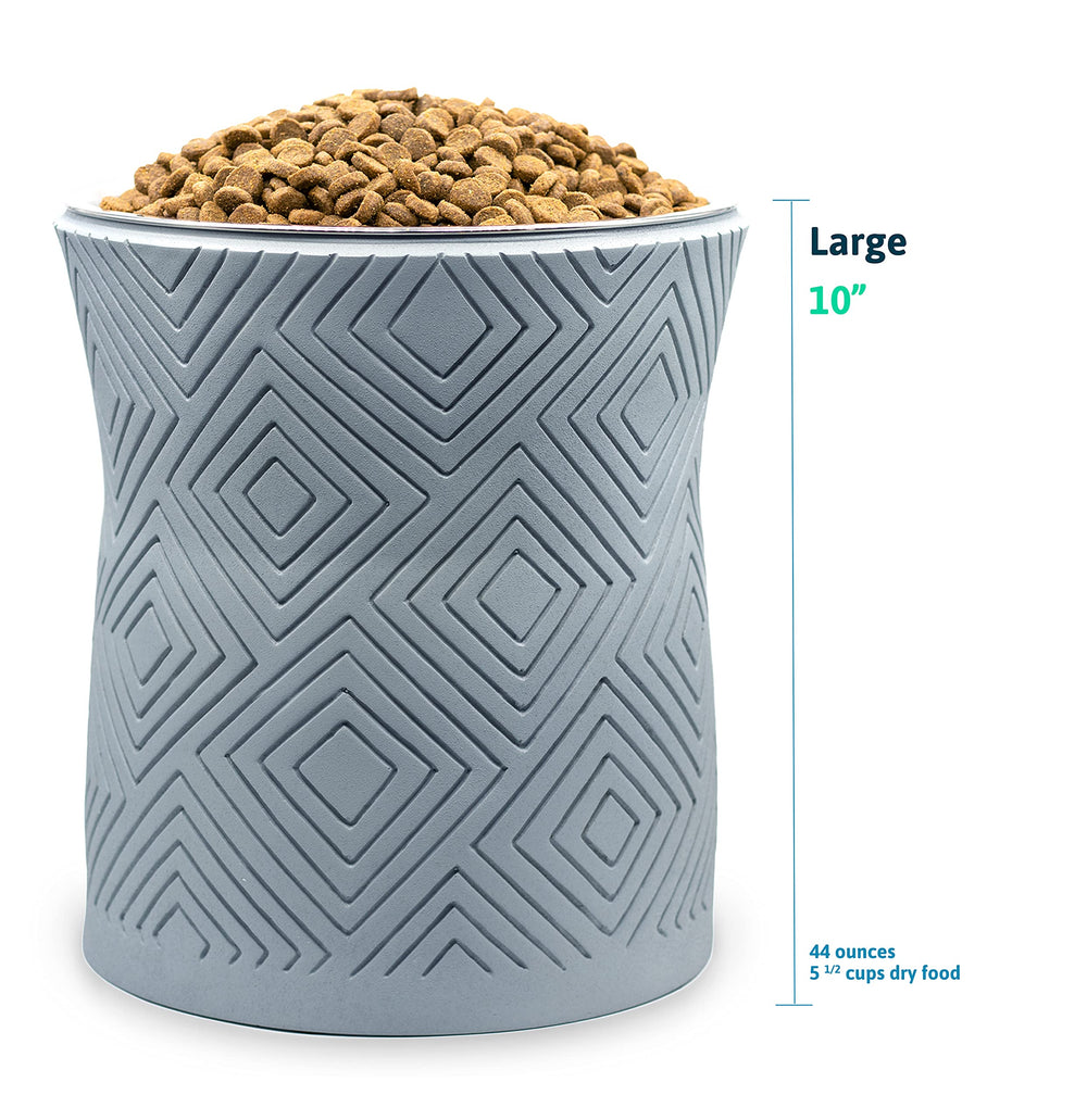 Pet Junkie Santa Fe dishwasher-safe bowl for quick cleanup