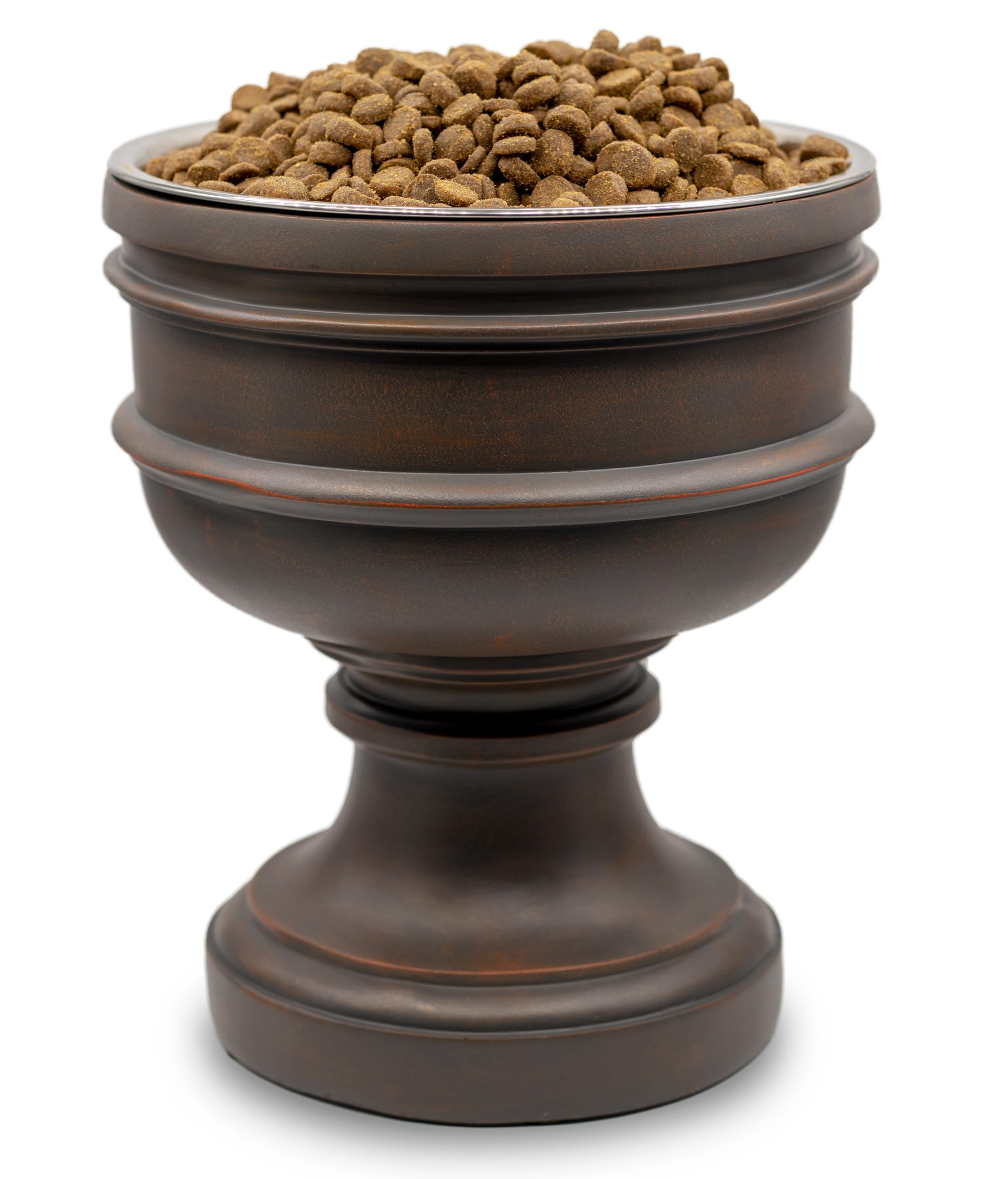 Pet Junkie Summit elevated dog bowl stand full view for stylish, comfortable feeding