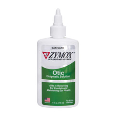 Pet King Brands Zymox Otic bottle pour for easy at-home ear treatment.
