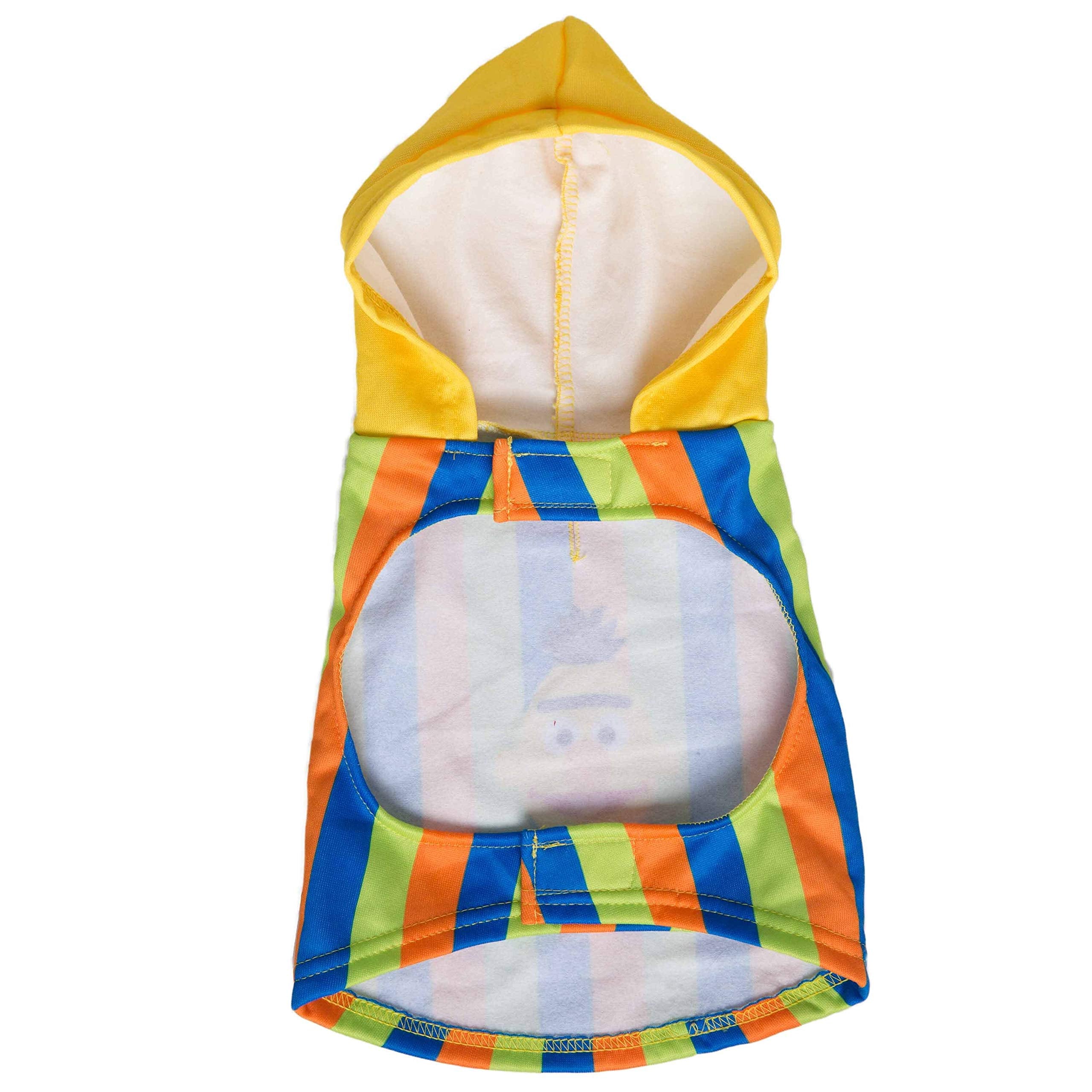 Pet Krewe Bert costume easy-clean demonstration for hand wash care