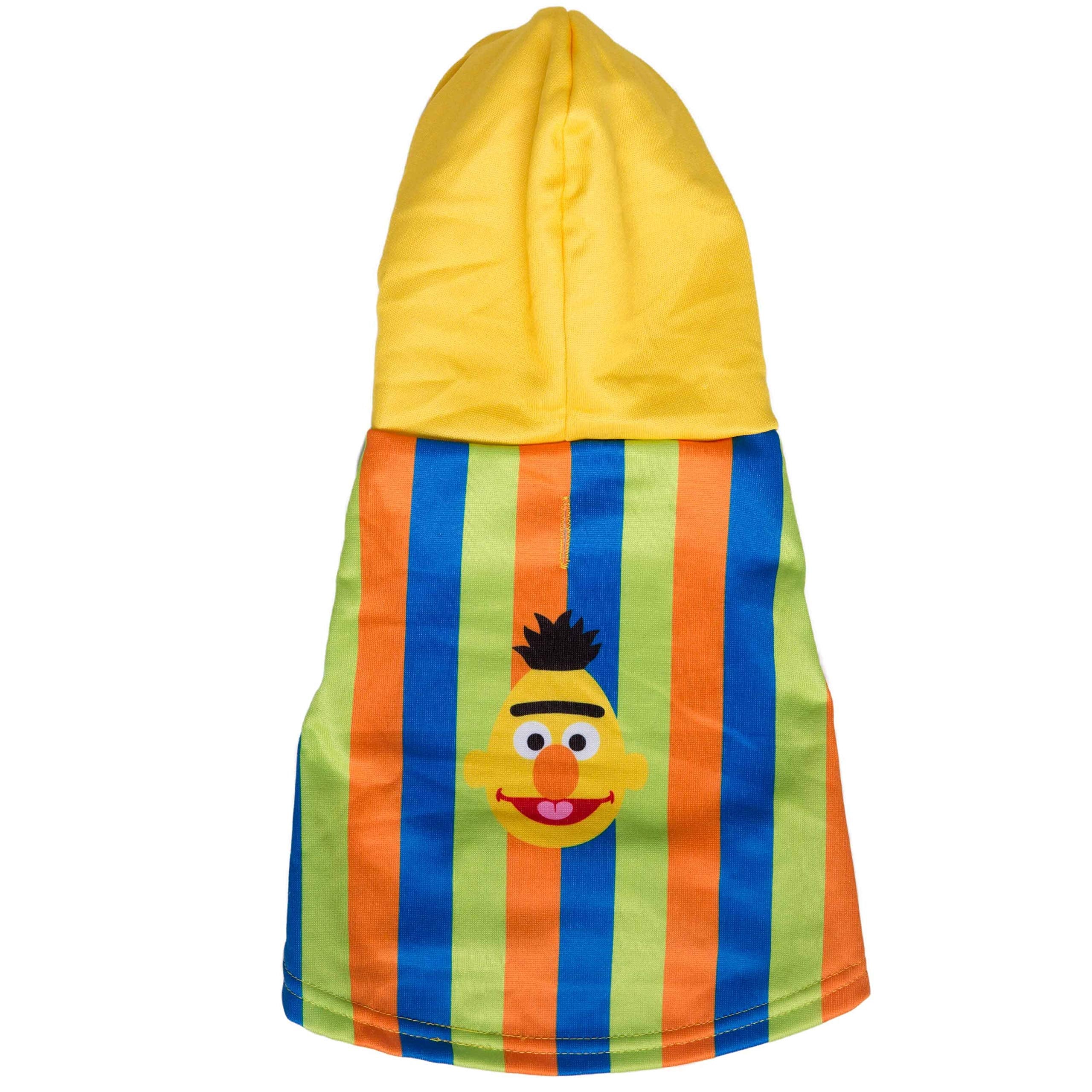 Pet Krewe Bert costume size guide image for choosing the right fit