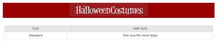 Pet Krewe Devil Costume one-size-fit-all design fits most pets.