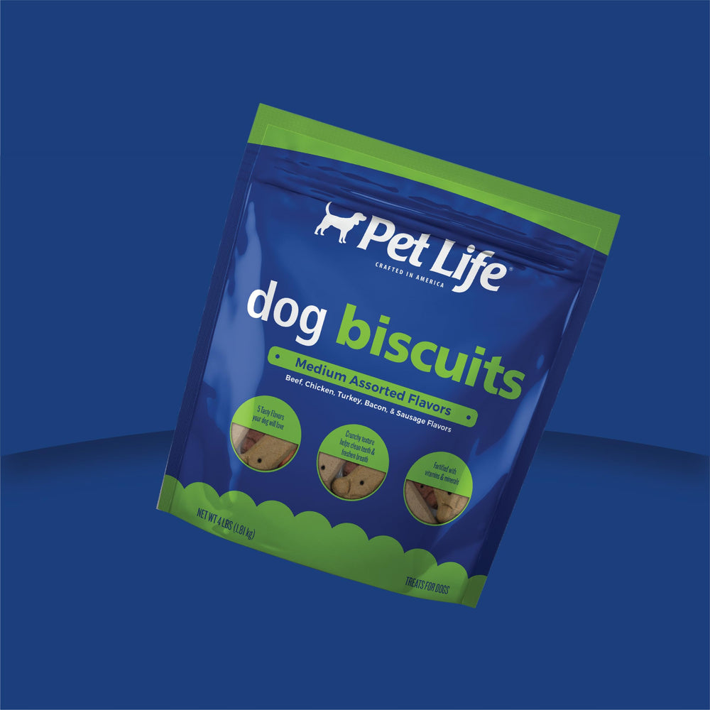 Pet Life fortified biscuits with vitamins and minerals for daily nutrition