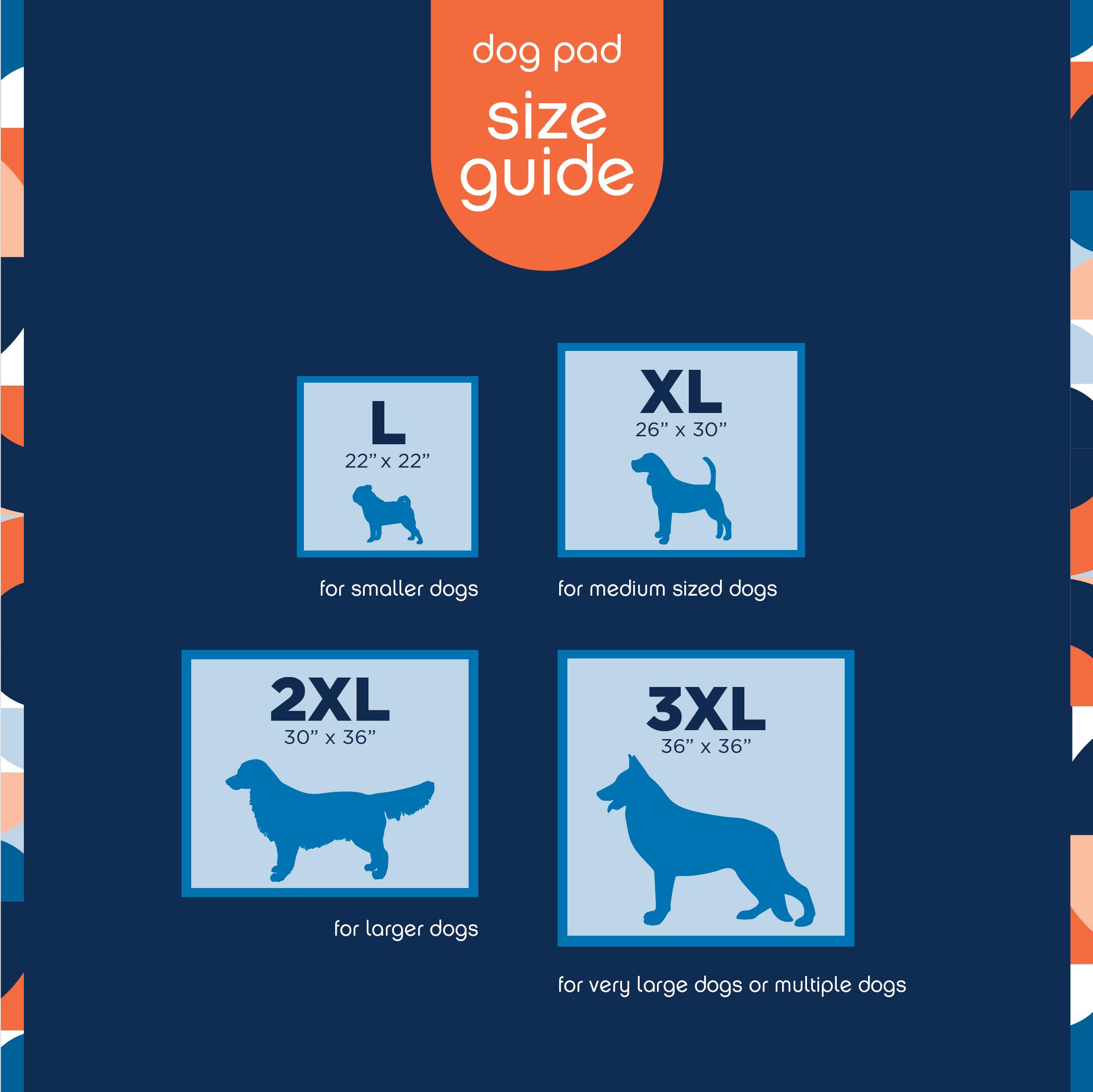 Pet Life Unlimited Smart Prints modern design pads blend with home decor.