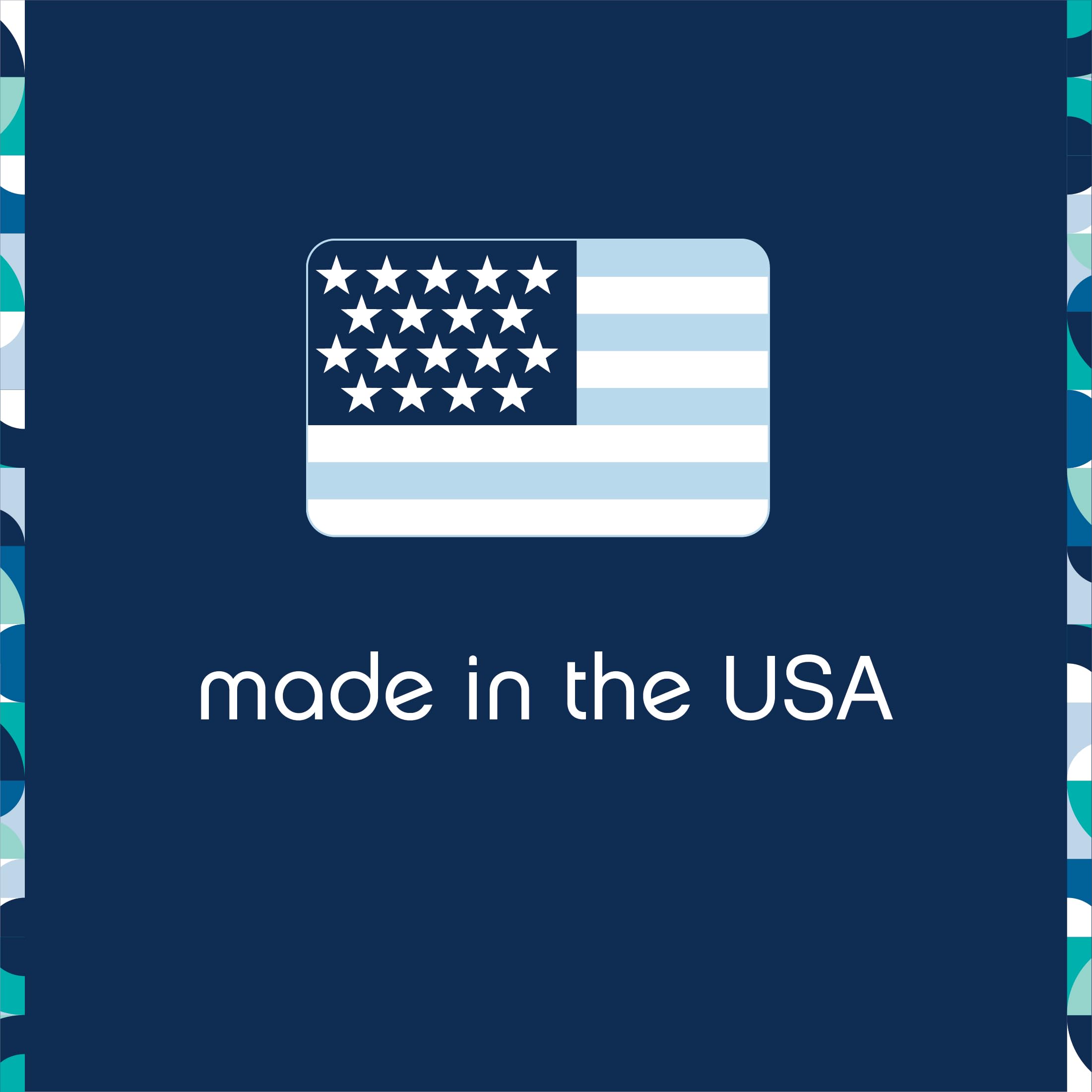 Pet Life Unlimited Smart Prints usa-made-logo image underlining USA-made production