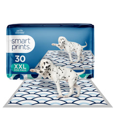 Pet Life Unlimited Smart Prints XL pad front view showing large training area for puppies and dogs