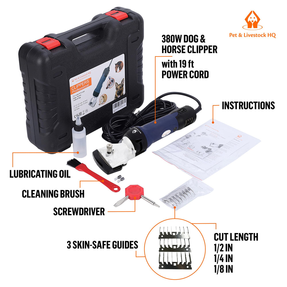Pet & Livestock HQ grooming kit case ensures easy transport