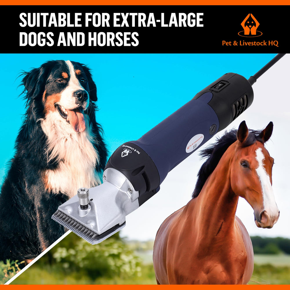 Pet & Livestock HQ large-dog grooming shears with ergonomic design