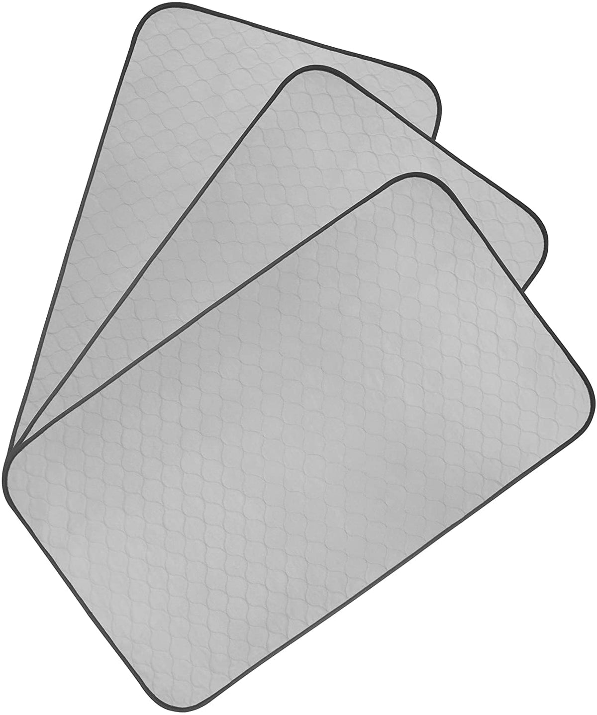 Pet Magasin reusable training pads pack of 3 grey 46x27 inches for house training