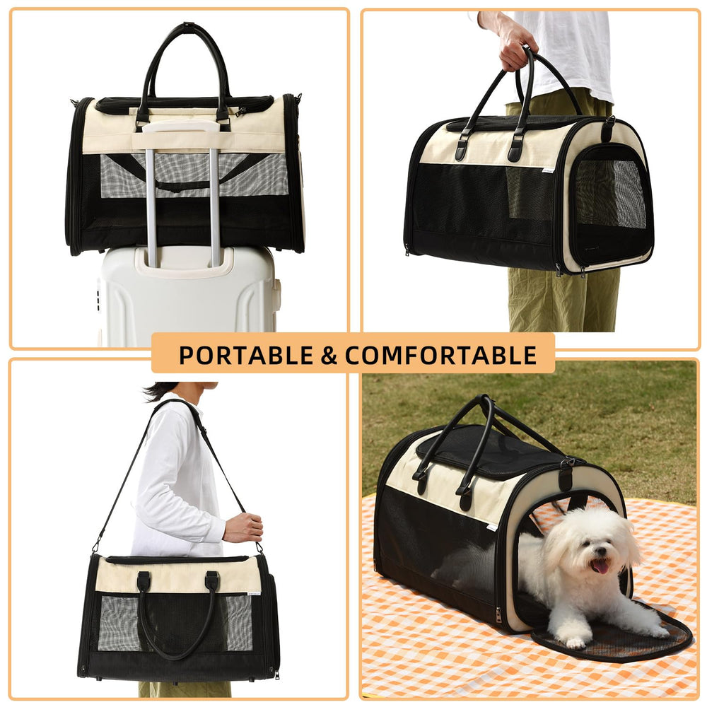 PET MARVEL Carrier base with washable mat and waterproof board