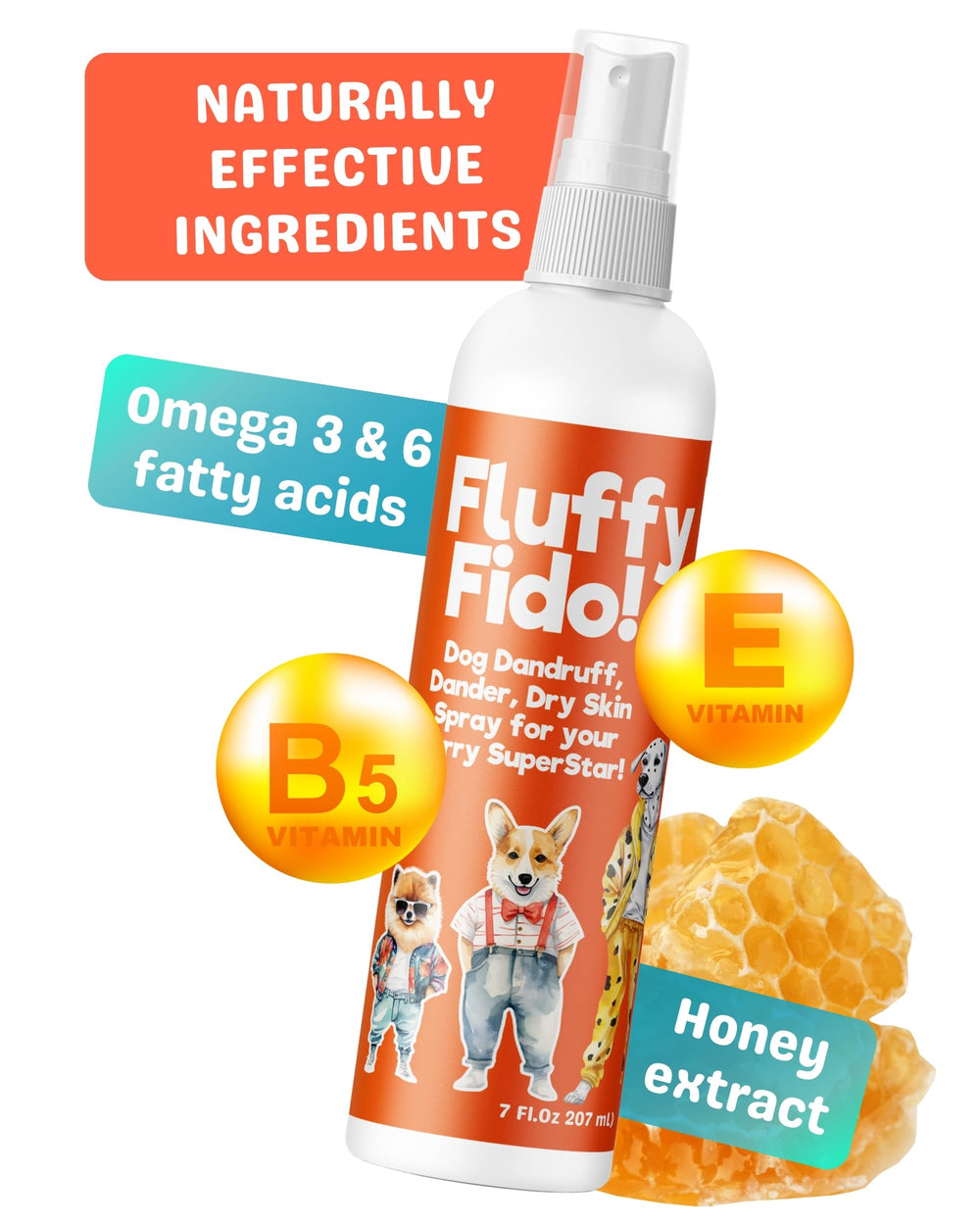 Pet MasterMind step-by-step grooming: spray, brush, towel dry routine.