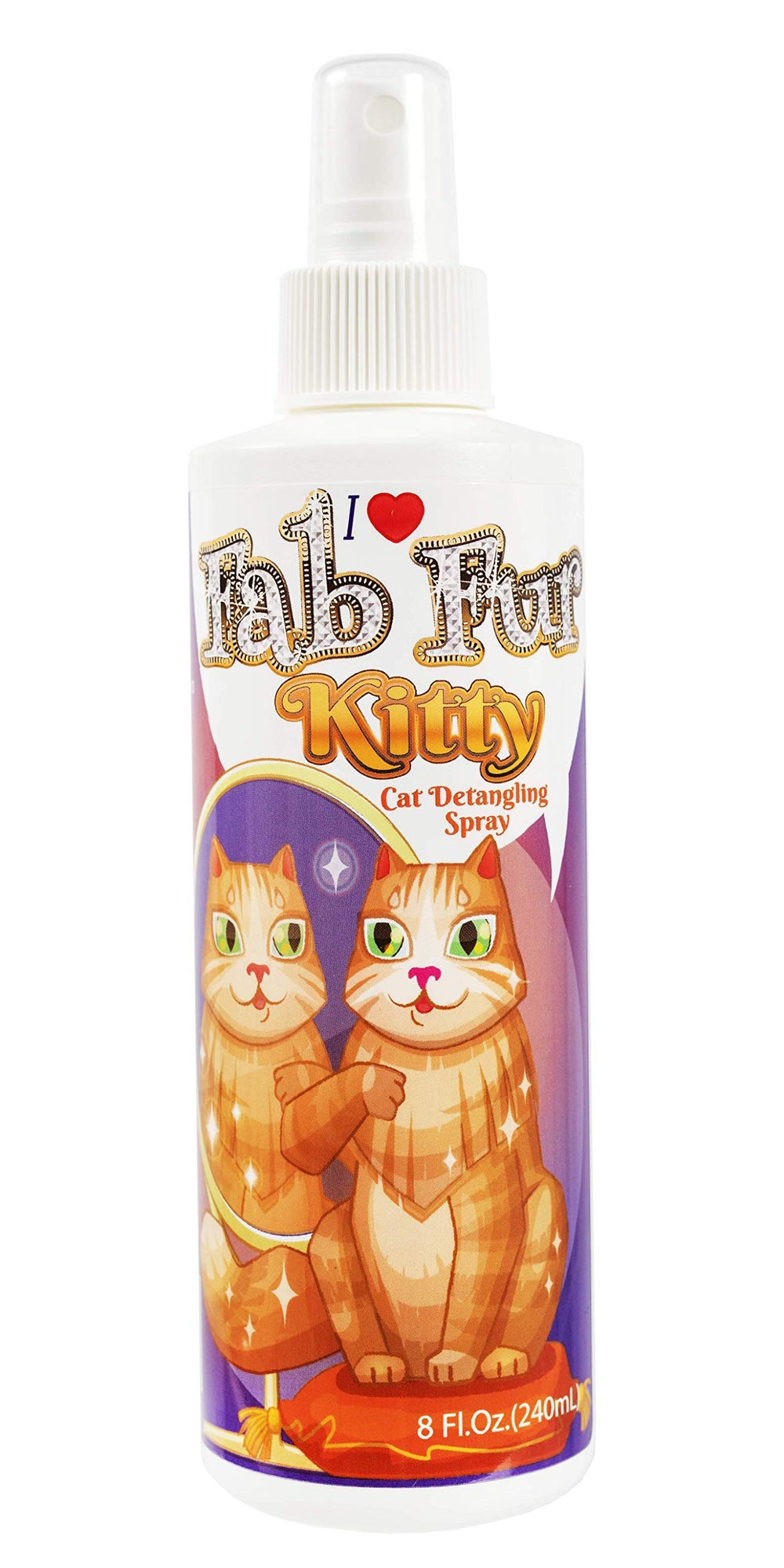 Pet MasterMind Fab Fur Detangler Spray bottle for easy detangling and brushing