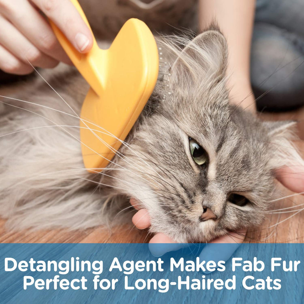 Pet MasterMind finger-detangling with brush-friendly formula for mat-free fur