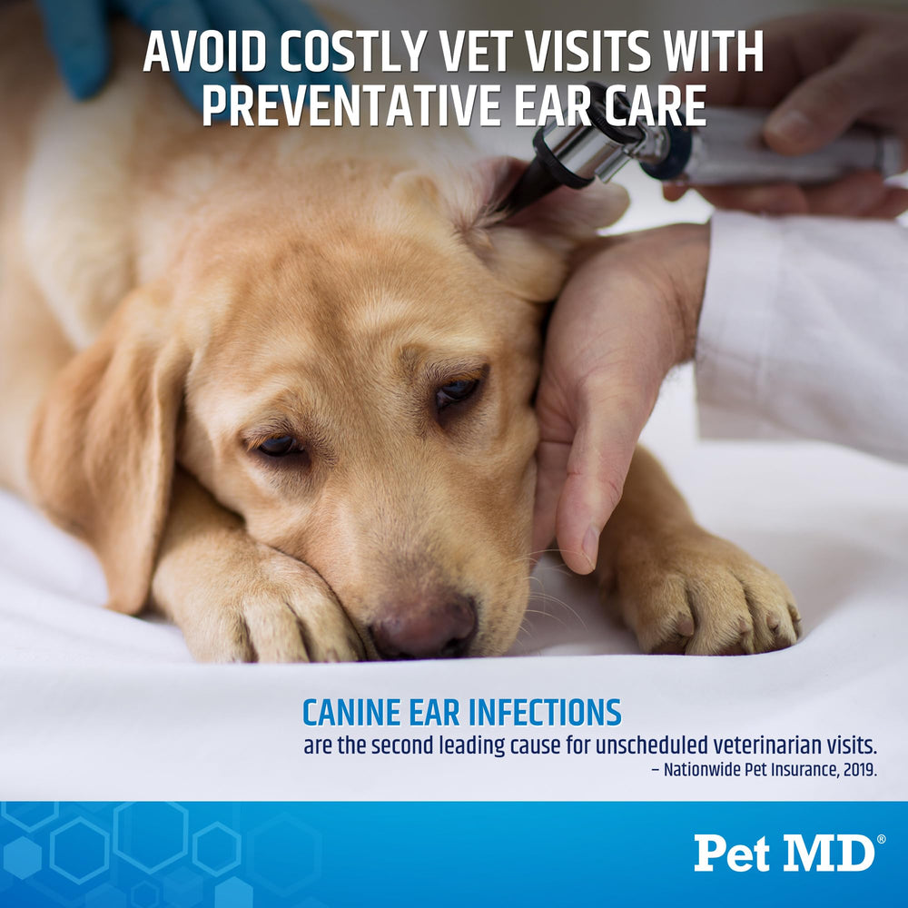 Pet MD cucumber melon scented wipes offer fresh aroma for pets.