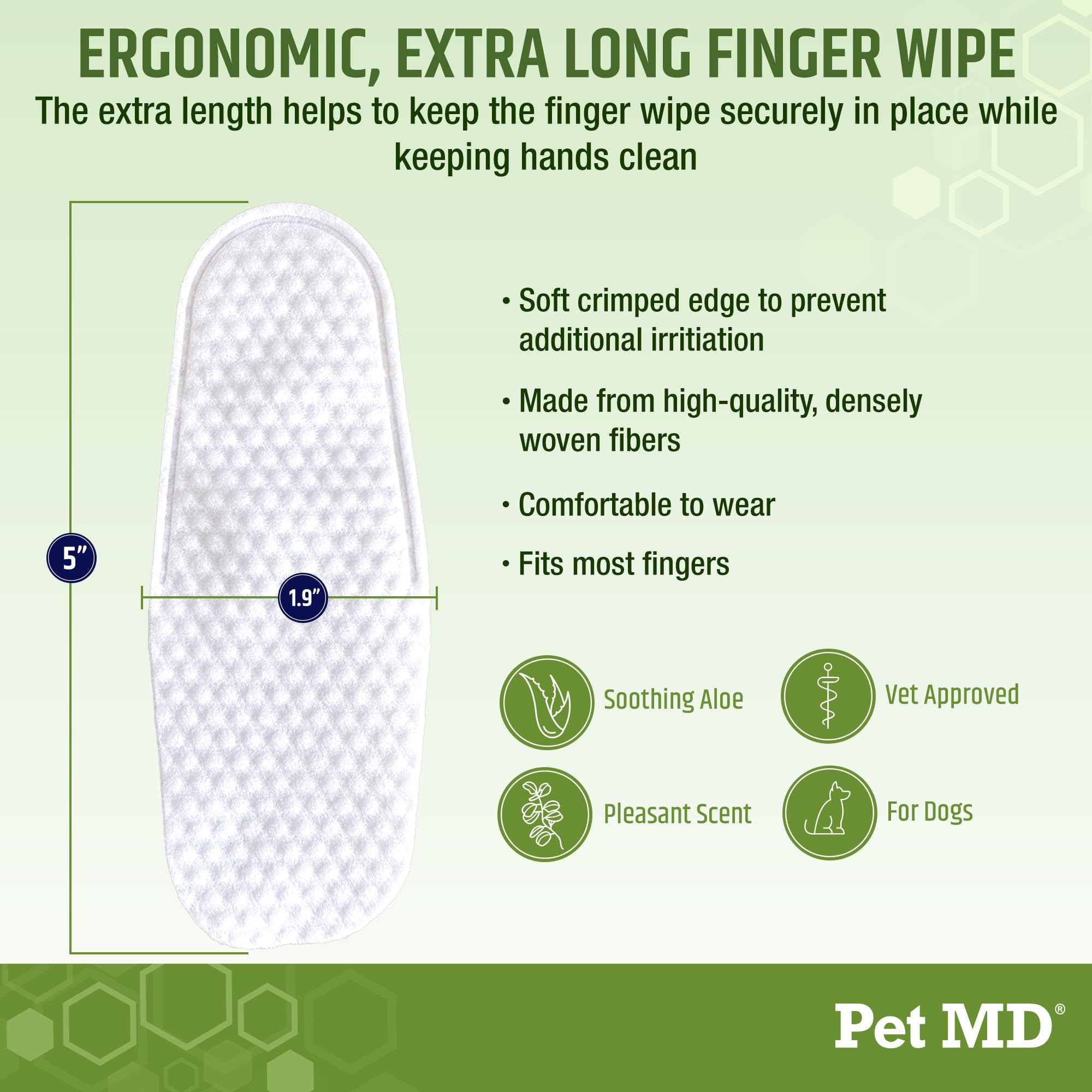 Pet MD dog ear cleaning for daily care and gentle handling