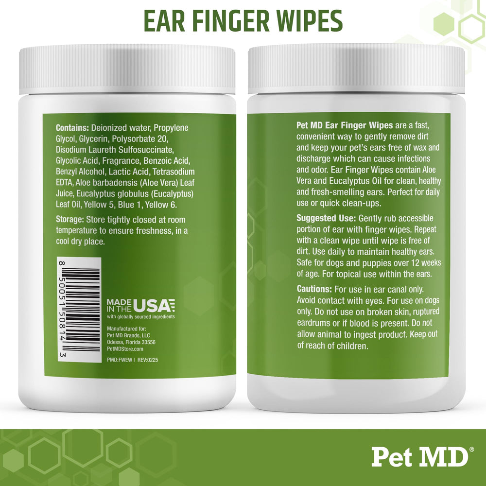 Pet MD made in USA stamp on packaging