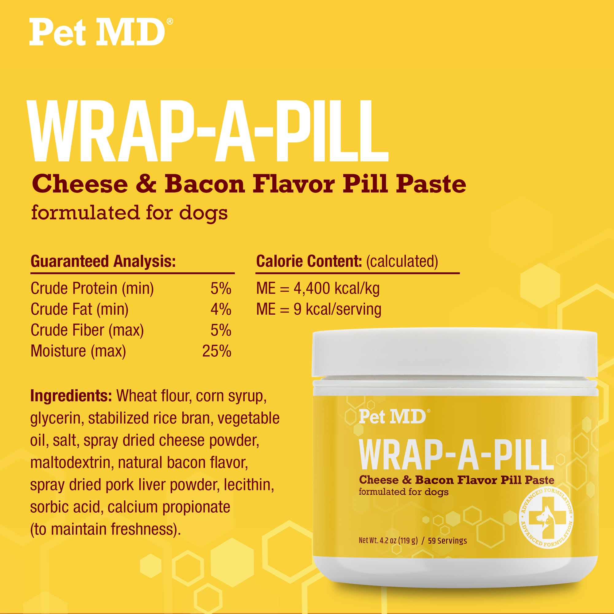 Pet MD Wrap A Pill paste tube for portable medication whenever needed