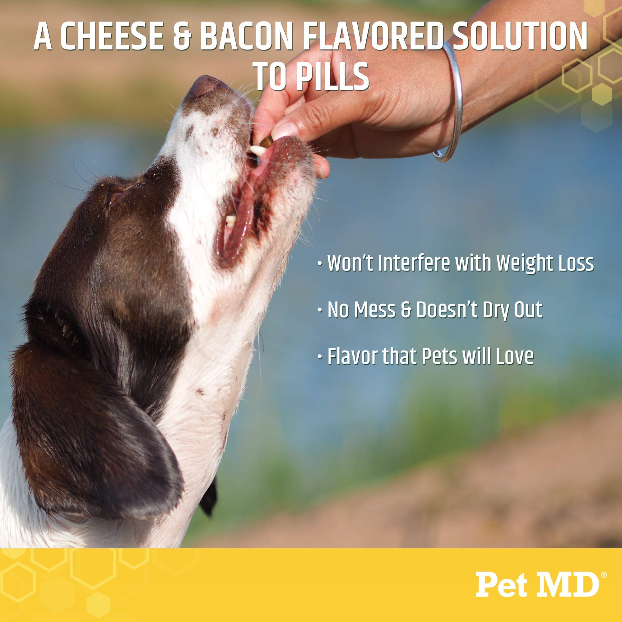 Pet MD Wrap A Pill low-calorie treat supports daily medication without excess calories
