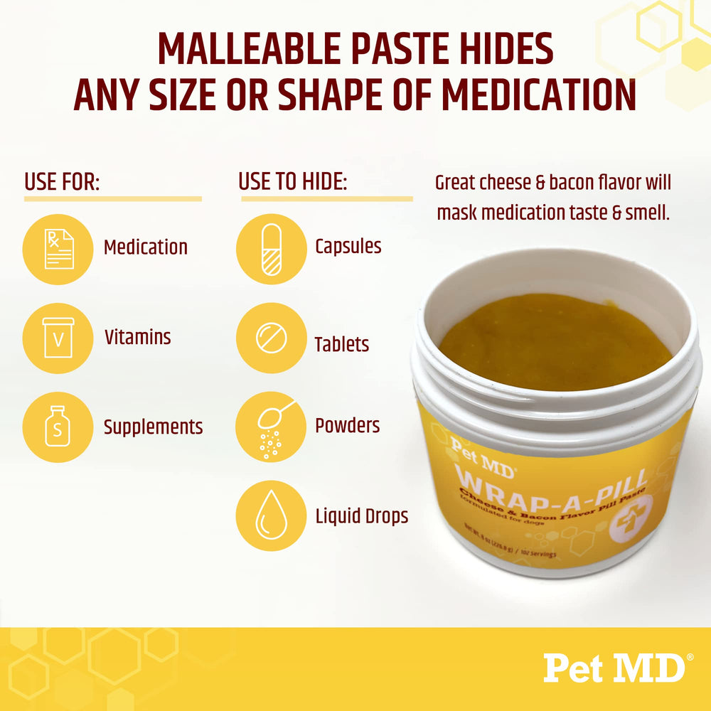 Pet MD Wrap A Pill pouch formation helps create pill pockets quickly
