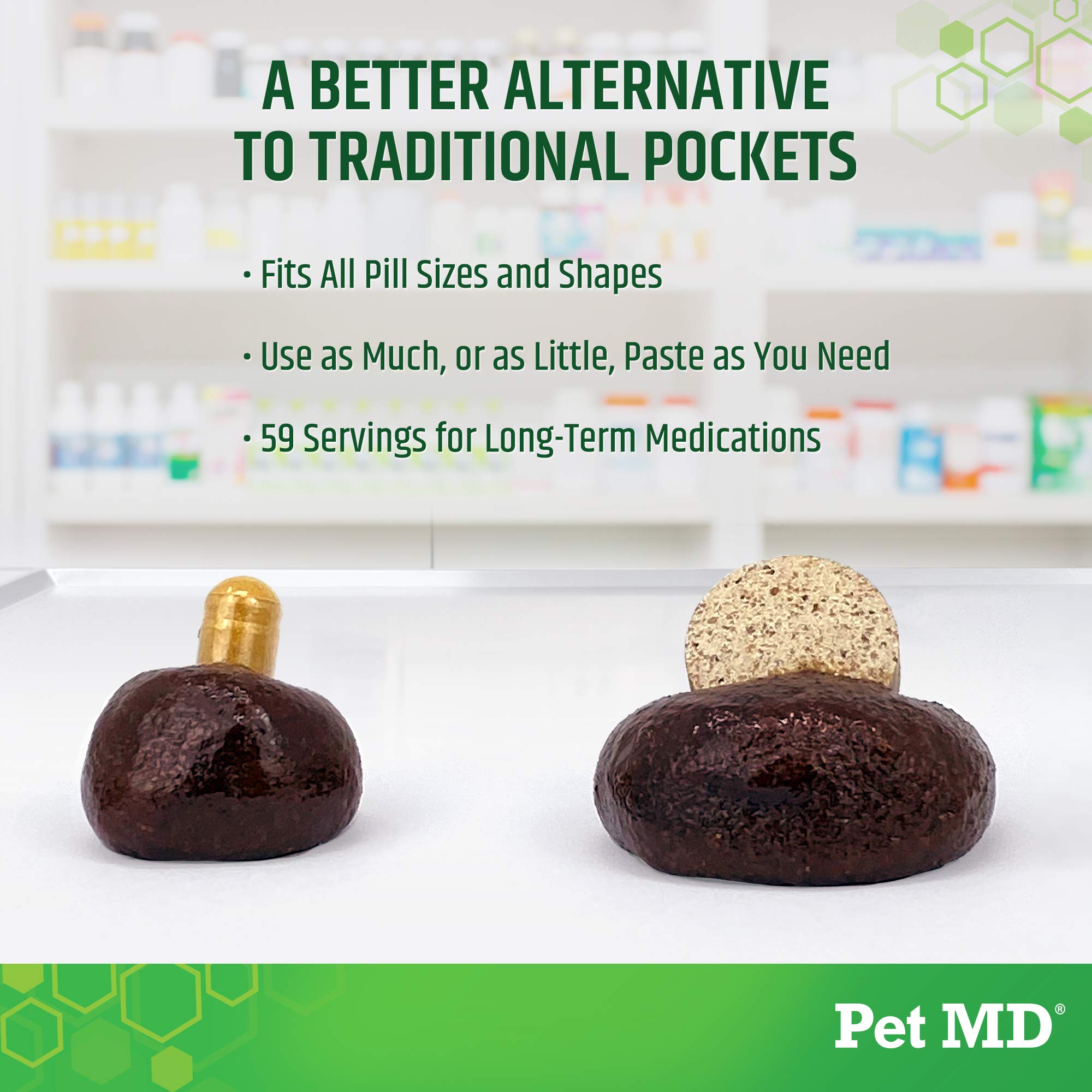 Pet MD Wrap two-pack-display highlights convenient two-tube packaging for ongoing use