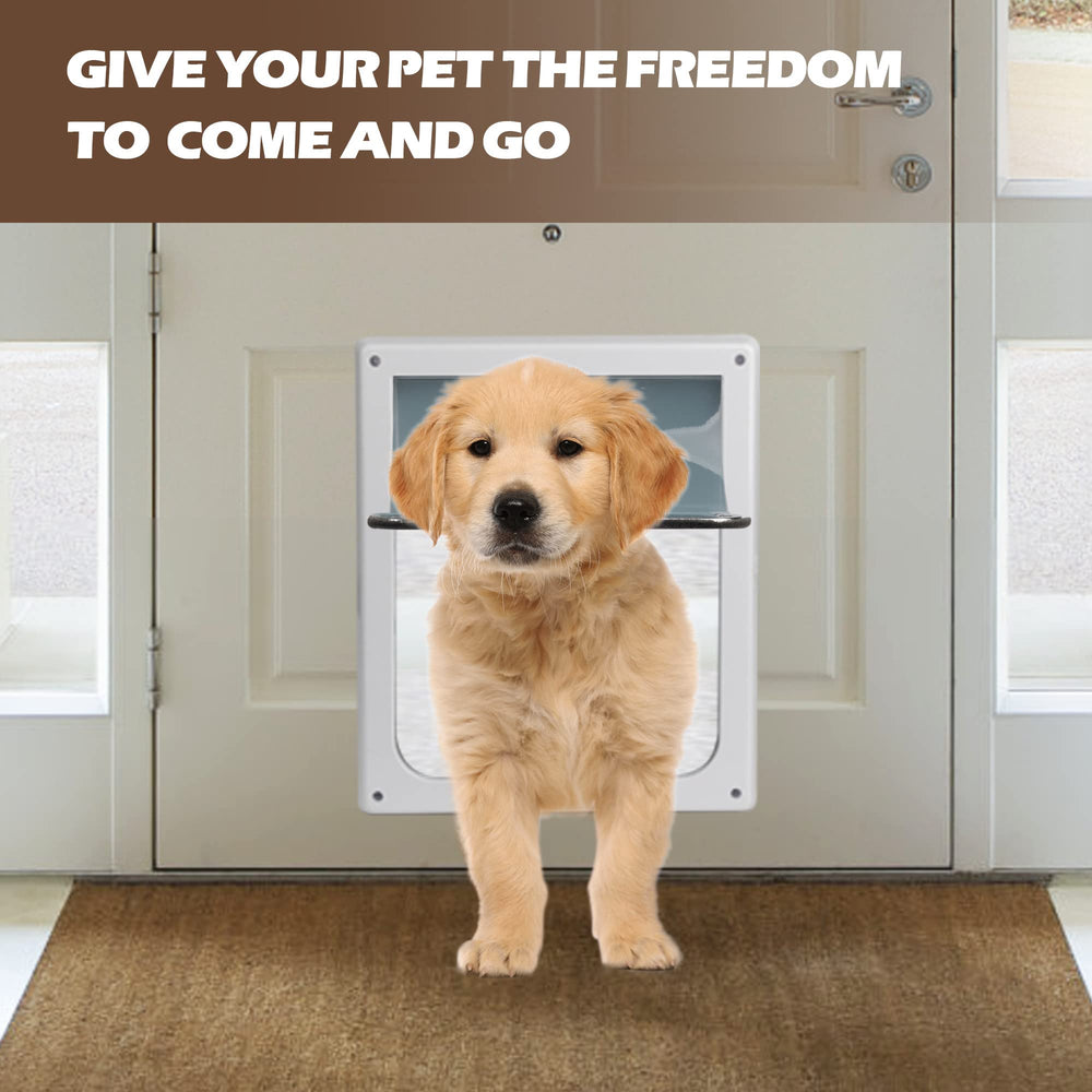 PET MOMENT weather-resistant plastic and transparent flap for durability