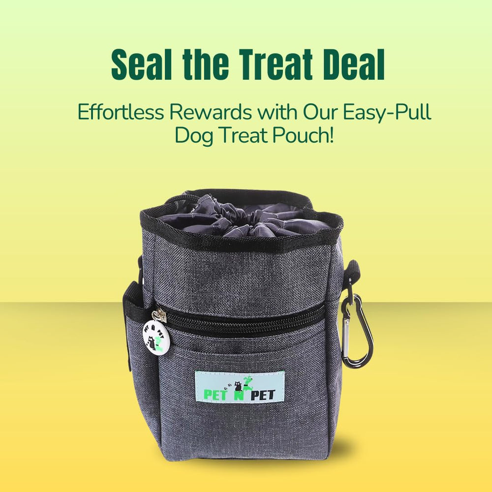 Pet N Pet dog treat pouch three wear options for versatile training setups.