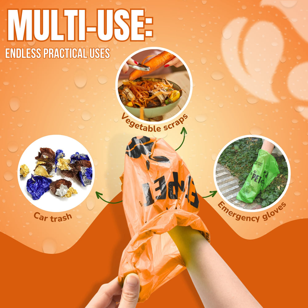 PET N PET bags fit most dispensers for easy use