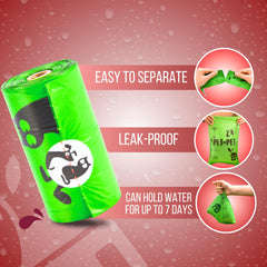 Pet N Pet plant-based content bags as an eco-friendly option